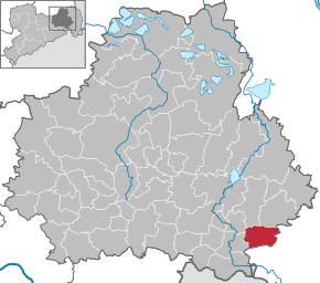 Poziția localității Cunewalde
