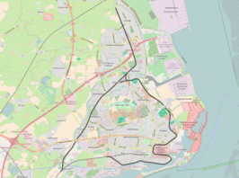 Spoorlijn Wilhelmshaven West - Marinearsenal op de kaart