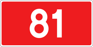 <span class="mw-page-title-main">National road 81 (Poland)</span> National road in Poland