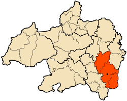Localização de Ras El Oued