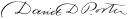 David Dixon Porter signature.svg