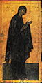 Théophane le Grec, La Mère de Dieu, vers 1399, cathédrale de l'Annonciation au Kremlin de Moscou, déisis.