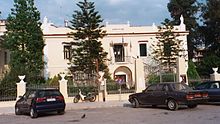 The old City Hall in 2002; built in 1830, it served as the headquarters of municipal government until 2012