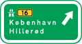 I16: Exit to another motorway