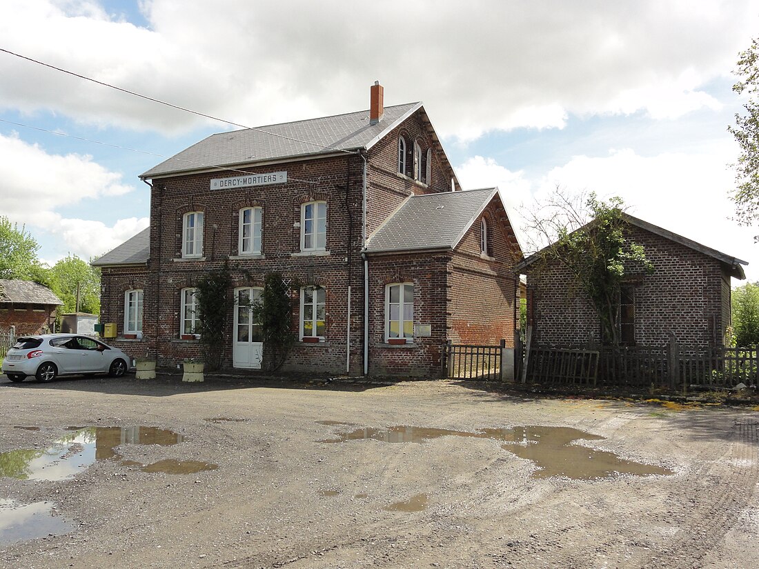 File:Dercy (Aisne) gare de Dercy-Mortiers.JPG