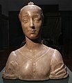 Desiderio da Settignano, Bust of a young woman, 1455-1460, Bargello National Museum