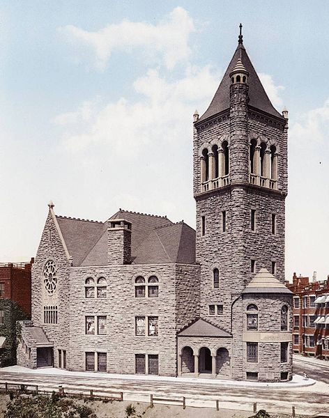 The church building, Huntington Ave., Boston, 1900