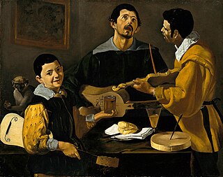 <i>Three Musicians</i> (Velázquez) Painting by Diego Velázquez