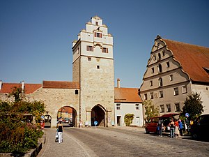 Nördlinger Tor - südliches Stadttor in Dinkelsbühl