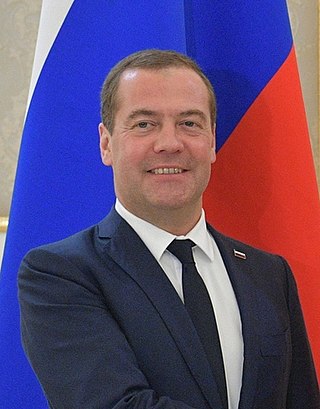 <span class="mw-page-title-main">Dmitry Medvedev</span> President of Russia from 2008 to 2012