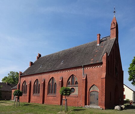 Dorfkirche Töpchin (Südansicht)