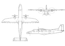 Risszeichnung der Dornier 228-212