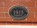 Dothan Opera House, Dothan Landmarks Foundation plaque