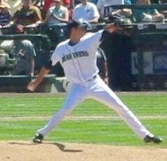 Fister pitching for the Seattle Mariners in 2009 Doug Fister Aug 16, 2009.jpg