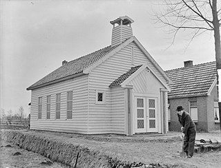 Daarlerveen Village in Overijssel, Netherlands