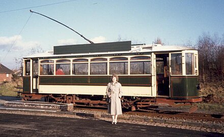 Dudley tram No. 5 of 1920 operating at Black Country Museum