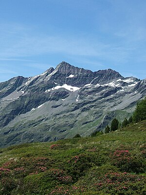 Durreck from the east, from the Kofler Lakes