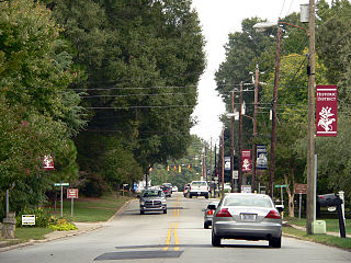 <span class="mw-page-title-main">Wendell Boulevard Historic District</span> Historic district in North Carolina, United States