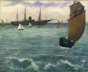 Edouard Manet - Le „Kearsarge“ à Boulogne.jpg