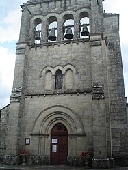 The church in Saint-Martin-la-Méanne