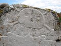 Eighteenth-century gravestone outside the Church of Saint Thomas the Apostle in Harty on the Isle of Sheppey. [226]