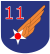 Eleventh Air Force - Emblem (World War II).svg