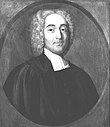 Elisha Williams born 26 August Elisha Williams fourth Rector of Yale College 1726 to 1735.jpg