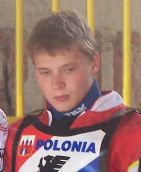 Sayfutdinov before an Ekstraliga match (30 July 2006)