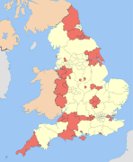 English unitary authorities 2009