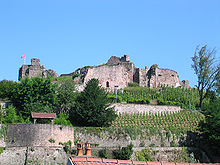 Het kasteel van Épinal.