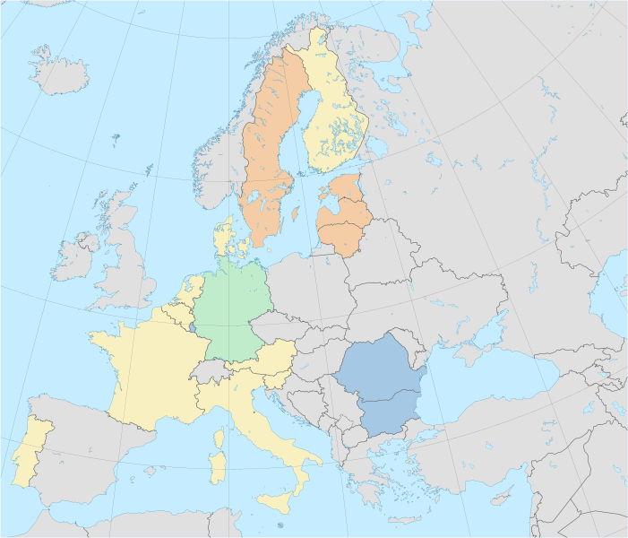 File:Europe Unified Patent Court local divisions laea location map (configurable).svg