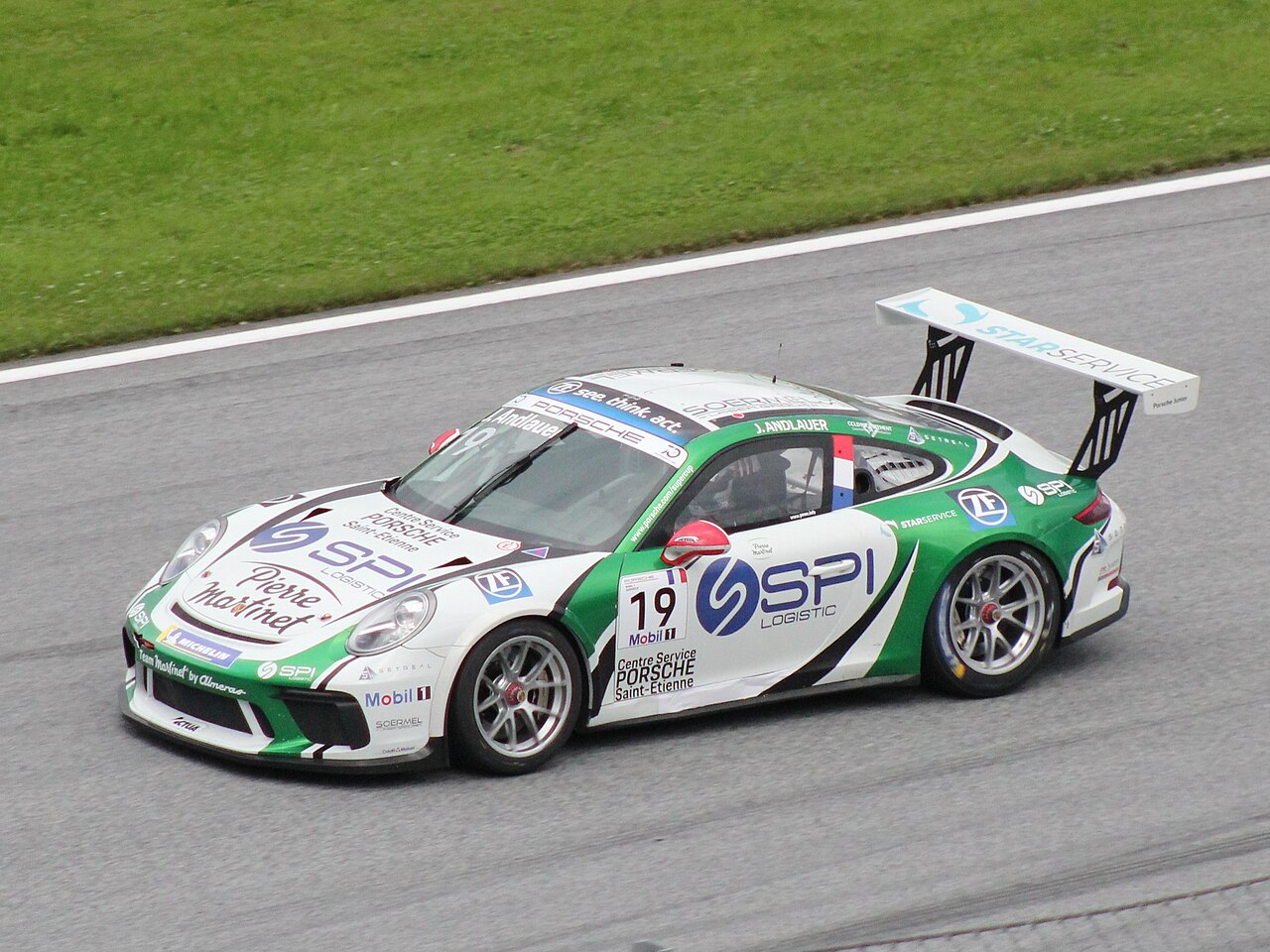 Image of FIA Porsche Supercup Austria 2018 Nr. 19 Andlauer