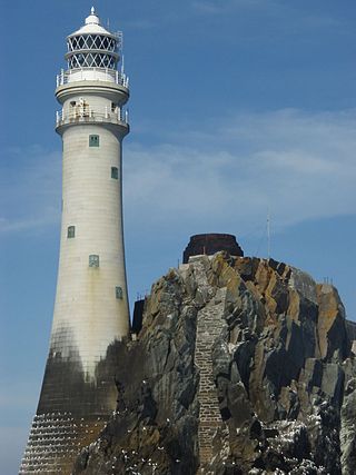 <span class="mw-page-title-main">Fastnet Lighthouse</span> Island off the southwest coast of Ireland
