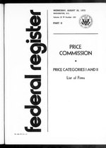 Thumbnail for File:Federal Register 1972-08-30- Vol 37 Iss 169 (IA sim federal-register-find 1972-08-30 37 169 0).pdf