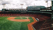 Fenway Park, Boston Red Sox Ballpark Fenway from the Green Monster.jpg