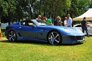 Ferrari Superamerica 45 in Villa Erba