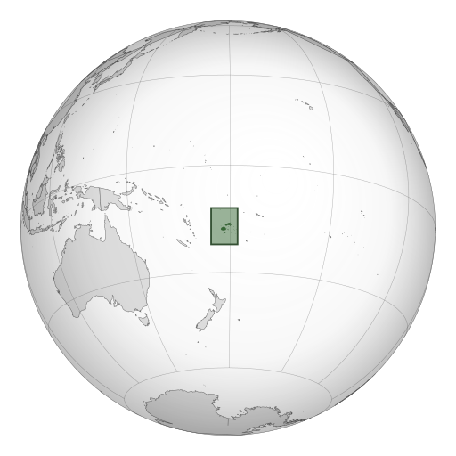 Fiji (orthographic projection)
