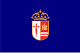 Flag of Aranjuez, Community of Madrid, Spain (Cross of St James)