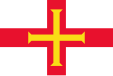 Flag of Guernsey, Channel Islands, United Kingdom