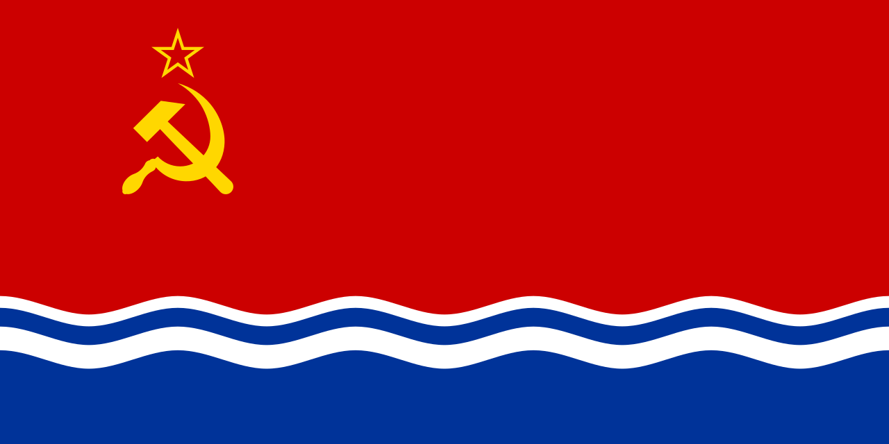File Flag Of The Latvian Soviet Socialist Republic 1953 1990 Svg Wikipedia