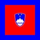 Flag of the President of the Parliament of Slovenia.svg