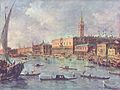Der Dogenpalast in Venedig; National Gallery, London