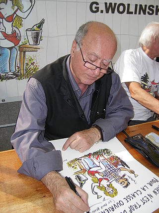 <span class="mw-page-title-main">Georges Wolinski</span> French cartoonist
