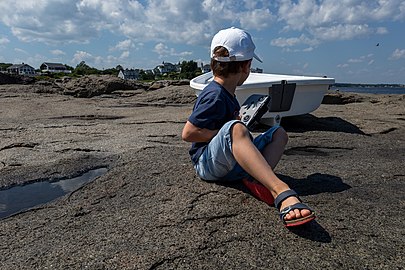 Gabriel at Nubble Point, York, Maine, US