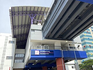 <span class="mw-page-title-main">Garudacharpalya metro station</span> Namma Metros Purple Line metro station