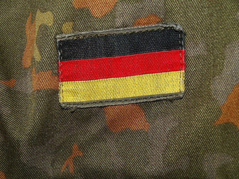 File:German flag in jacket.JPG