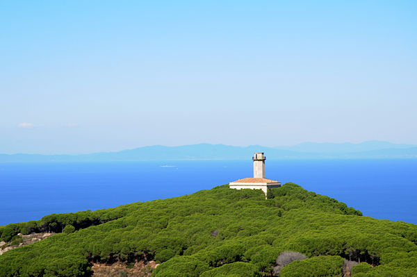 Old Lighthouse on the north of the island