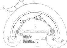 Plan of Fort Gilkicker in 1906 showing the final breech loading armament Gilkicker 1906 plan.jpg