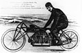 24 jannewaris 1907 waard Curtiss op syn V8 de fluchste man fan de wrâld