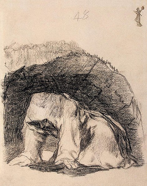 File:Goya - Penitent Monk, Between 1824 and 1828.jpg